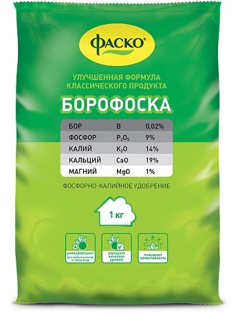 Борофоска 1кг 20шт/уп Фаско