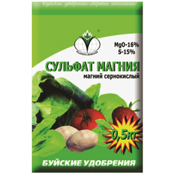 Сульфат магния 0,5кг 24шт/уп (сернокисл)