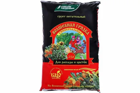 Грунт Волшебная грядка Универсальный 25л 1/60шт/уп