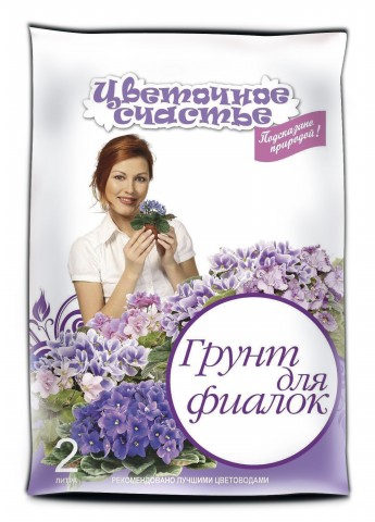 Грунт Цветочное счастье Фиалка 2,5л 15шт/уп